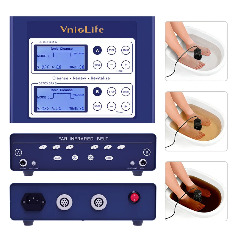 Professional Ionic Ion Detox System Foot Bath.