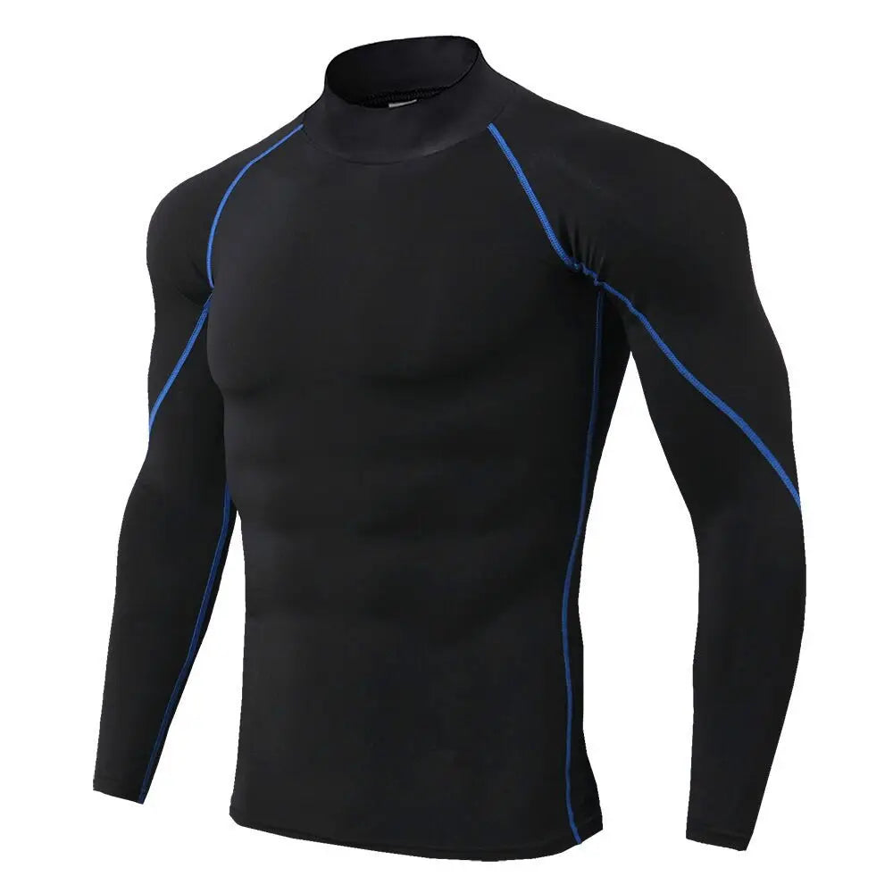 Running Shirt Long Sleeve Compression Top.