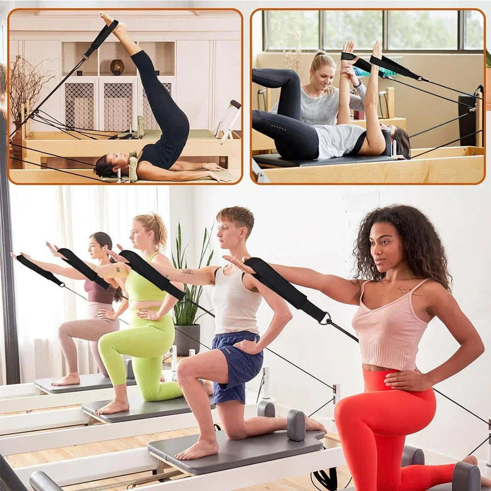 1pc Double Loop Pilates Strap.