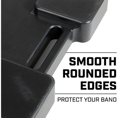 Resistance Band Footplate with Neoprene Bandguard.