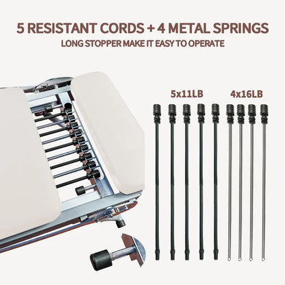 Pilates Reformer Machine. Foldable.