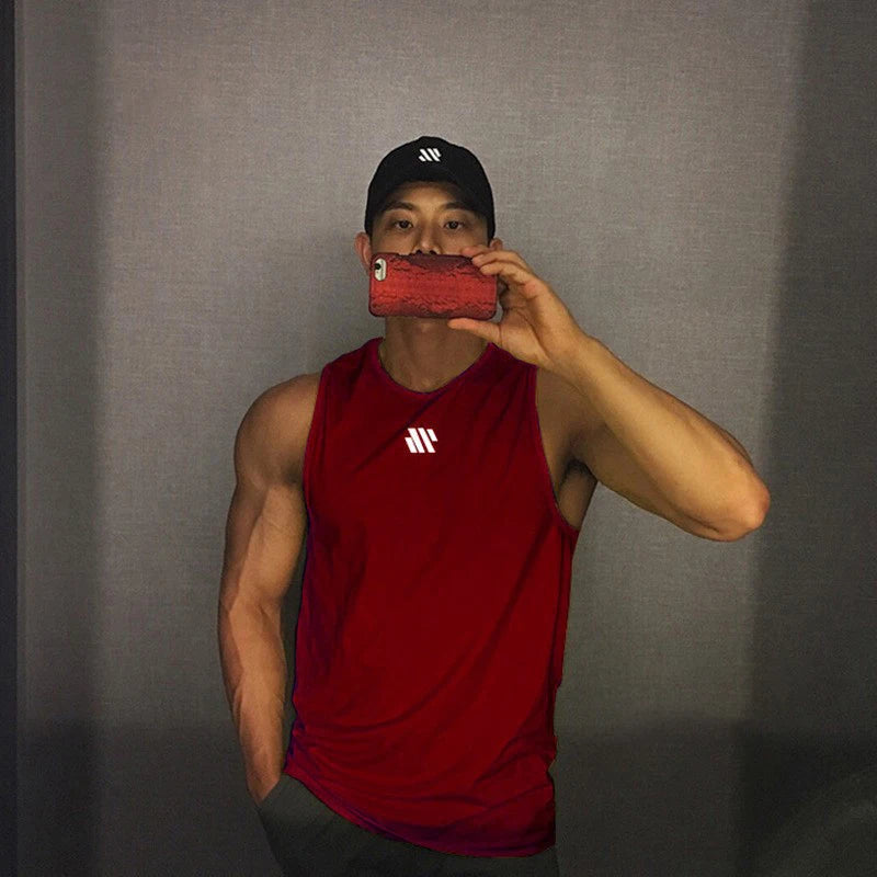 Bodybuilding Tank Top Gym Workout Fitness.
