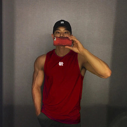 Bodybuilding Tank Top Gym Workout Fitness.