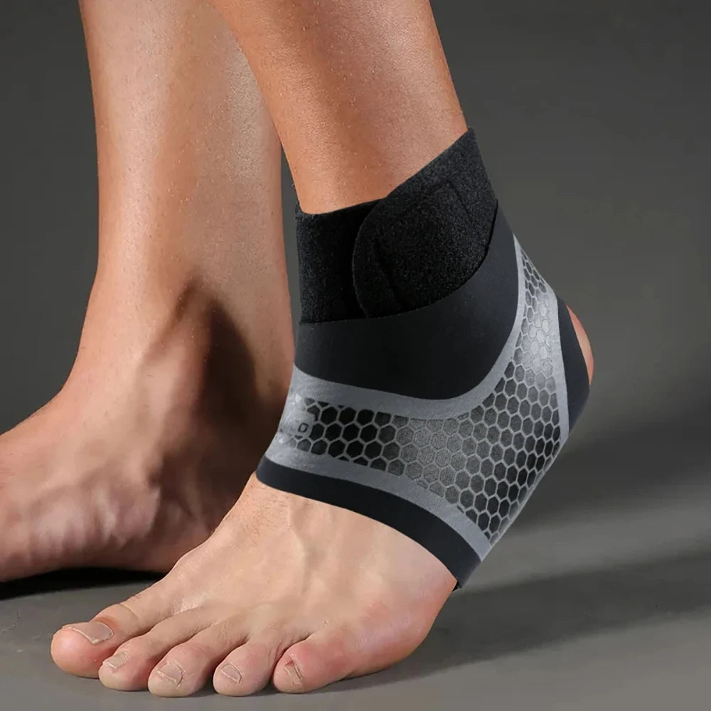 1 PC Ankle Brace Adjustable Compression Ankle Support.