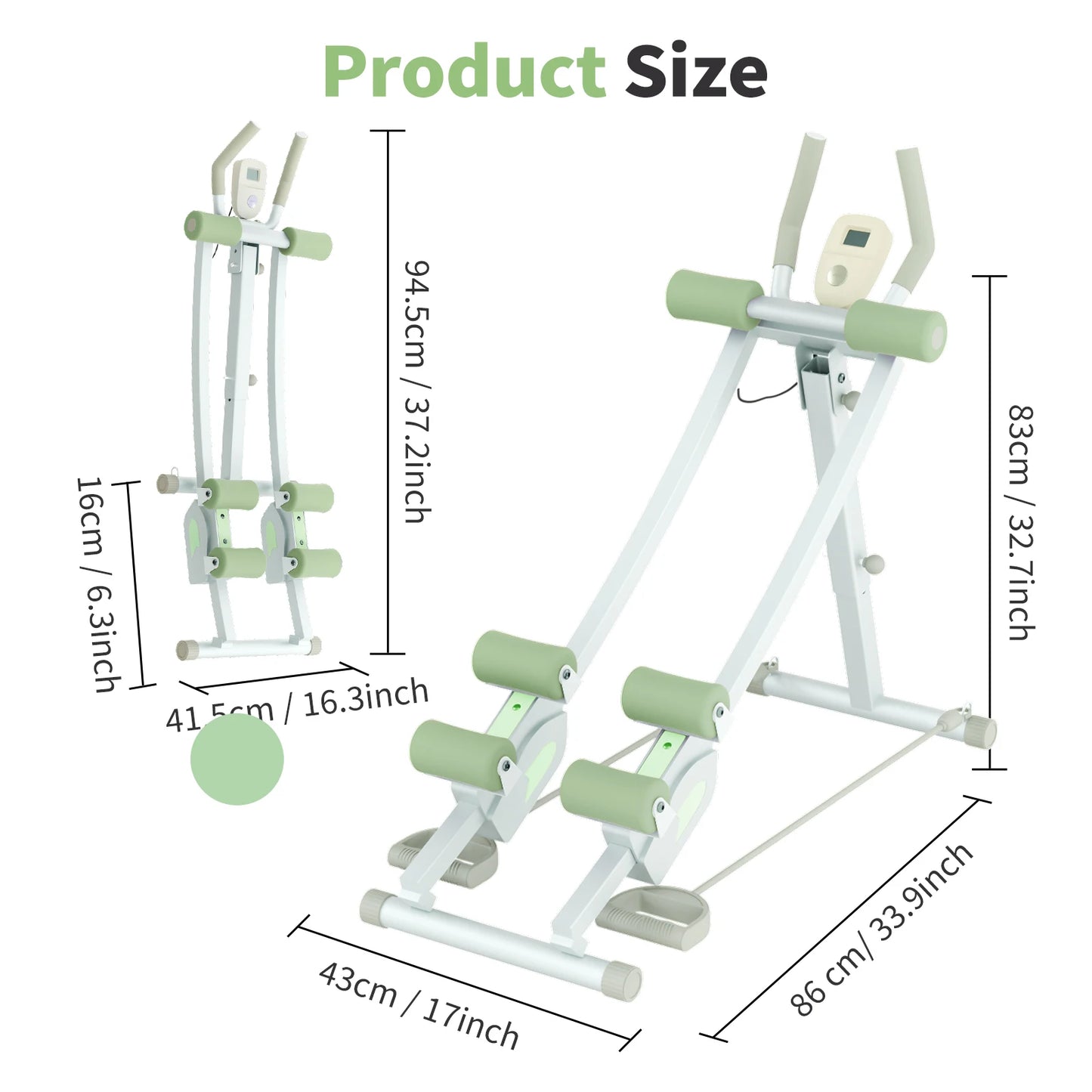 Abdominal Curling Exercise Machine Adjustable.