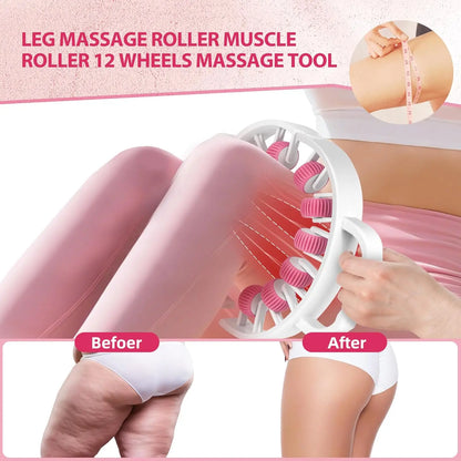 Massager Roller for Legs, Thighs, Calves - Deep Tissue Sculpting.