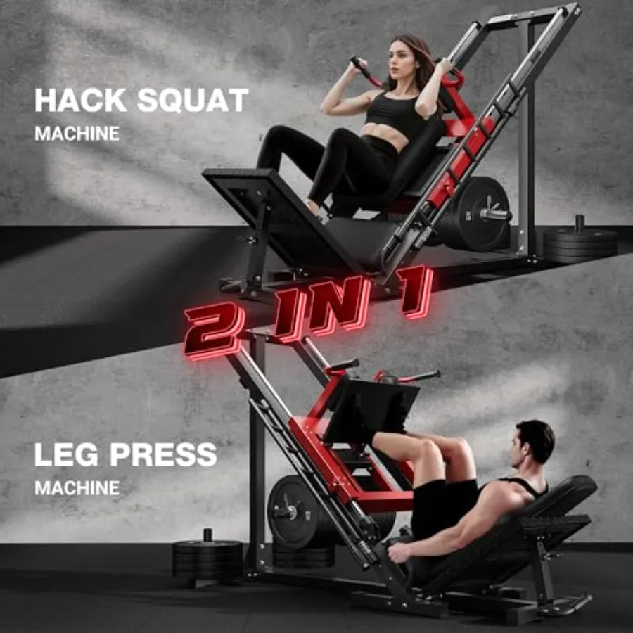 Squat Machine for Home Gym with Linear Bearing.