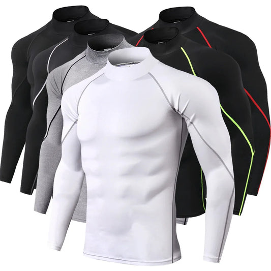 Running Shirt Long Sleeve Compression Top.