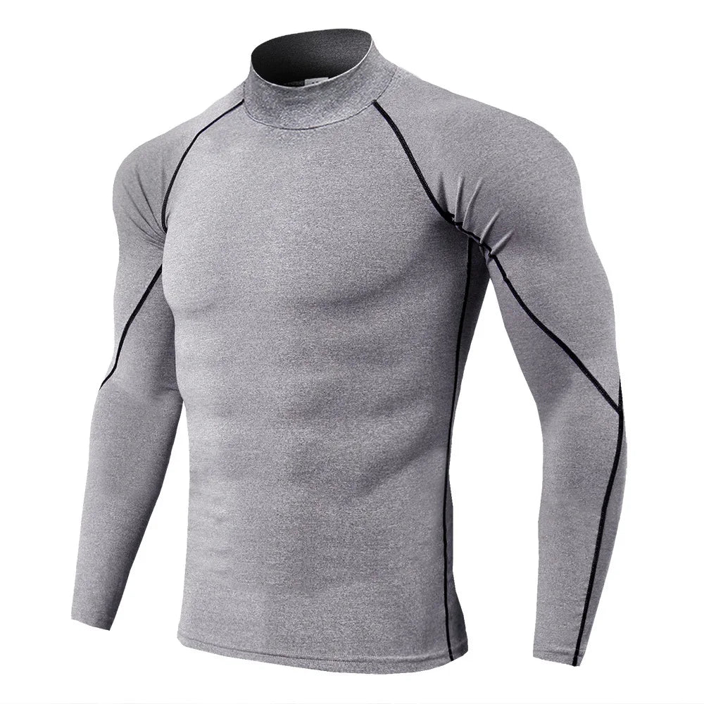 Running Shirt Long Sleeve Compression Top.