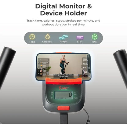 Stair Stepper w/Handlebar, Extended Step Range Climber.