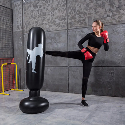Children's Inflatable Punching Bag Gym Fitness Boxing Training Sandbag.