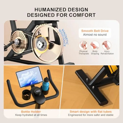 Indoor Cycling Bike for Home Exercise.