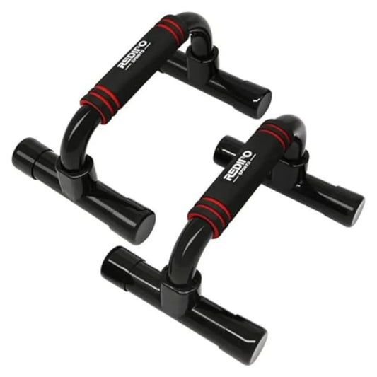 Push Up Bars Strength Training.