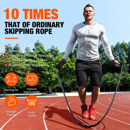 Weighted Jump Rope for Fitness,