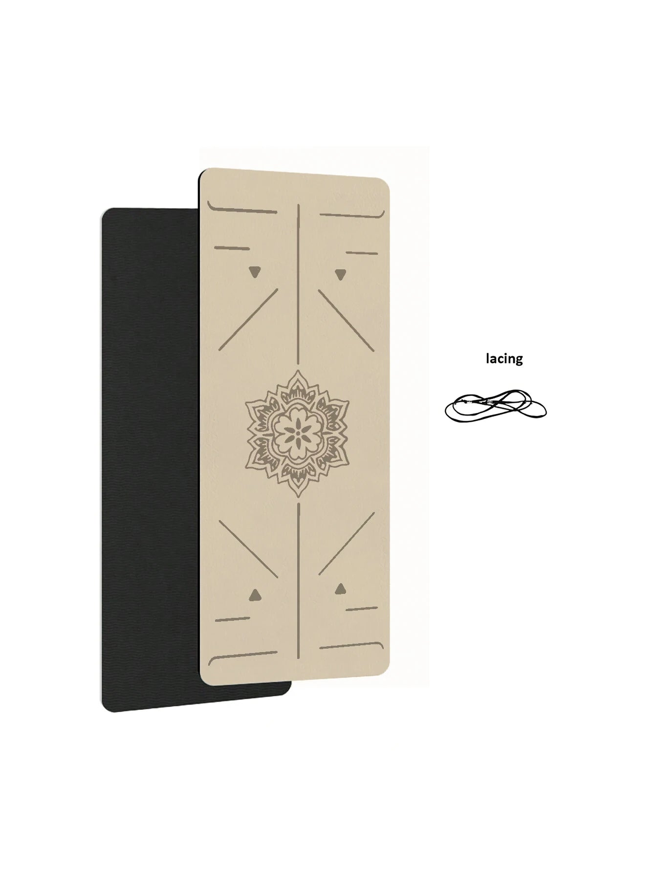 Anti-slip yoga, pilates mat.