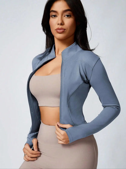 Dry Breathable Athletic Workout Jacket