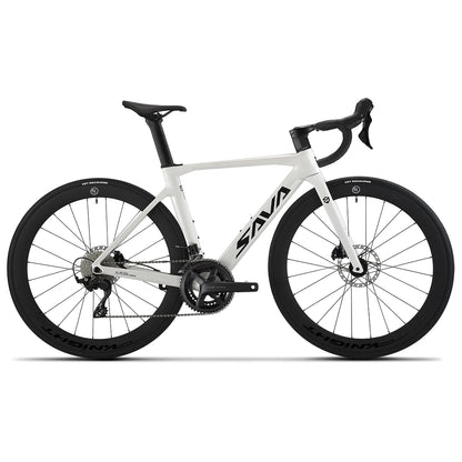 SAVA A7L Pro Carbon Fiber Road Bike, 700C Adult Racing Model.