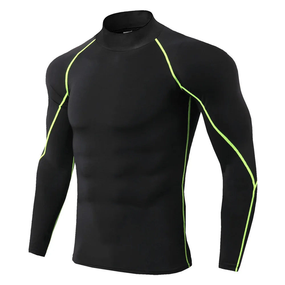 Running Shirt Long Sleeve Compression Top.