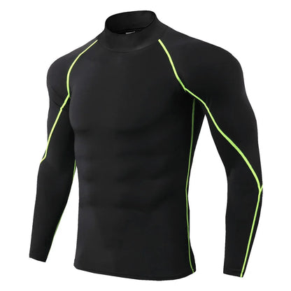 Running Shirt Long Sleeve Compression Top.
