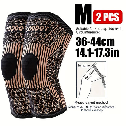 2pcs Compression Knee Braces - Highly Elastic